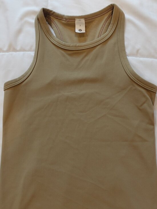 lululemon athletica Tops - Lululemon Align Waist-Length Racerback SHOK